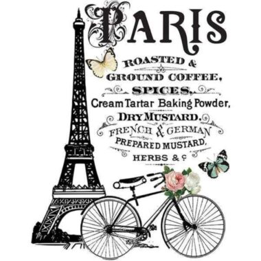 An Evening in Paris - Fabric Transfer Sheet