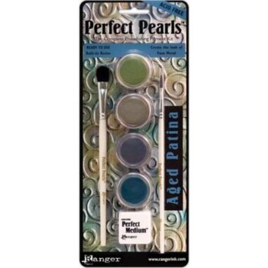 Ranger Perfect Pearls Pigment Powder Kit - Aged Patina