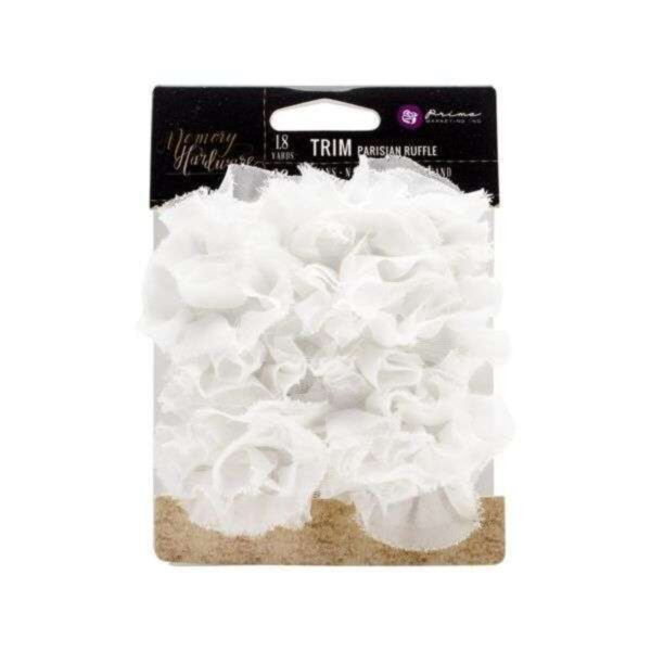 Prima Marketing Memory Hardware Ruffle Trim Parisian 2"X1.8yd