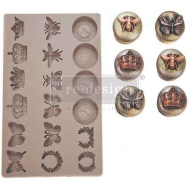 Prima Marketing Re-Design Mould 5"X8"X8mm - Seashore Treasures