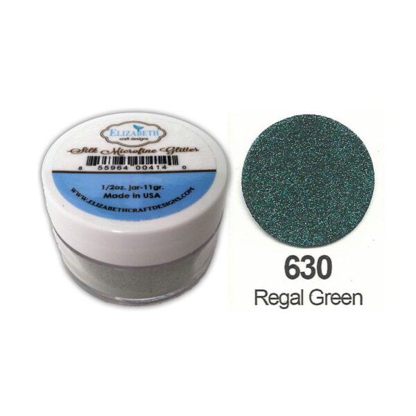 Silk Microfine Glitter Regal Green