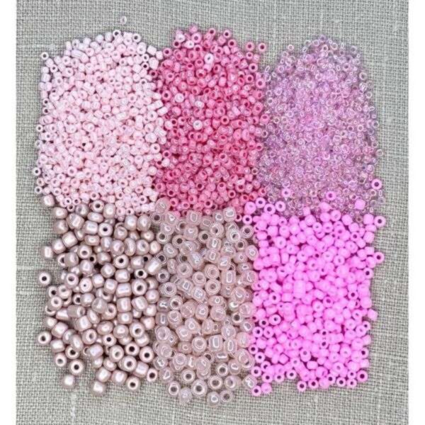Round Beads - Shades of Pink