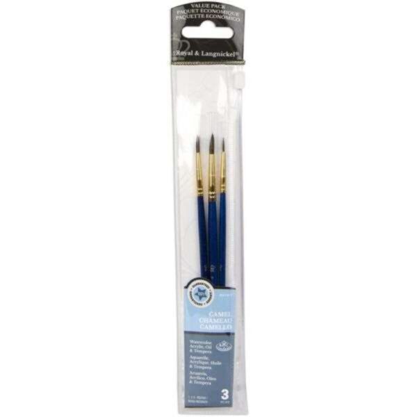Sable Value Pack Brush Set- 3pp
