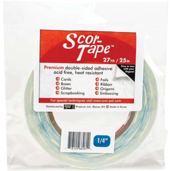 Scor-Tape .25"X27yd