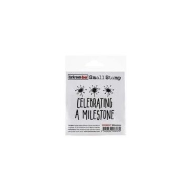 Darkroom Door Small Cling Stamp 2.3"X2.2" - Milestone