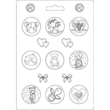 Soft Mould A4 size Little baby