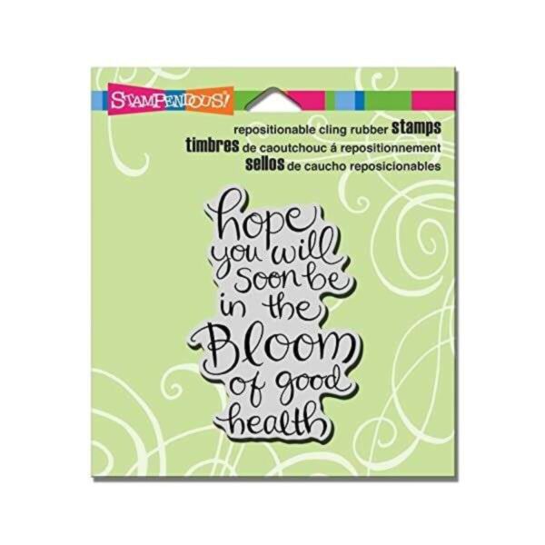 Stampendous Cling Stamp-In the Bloom