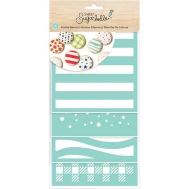 Sweet Sugarbelle Decorating Stencil 8/Pkg - Patterns