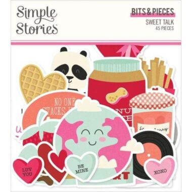 Sweet Talk Bits & Pieces Die-Cuts 45/Pkg