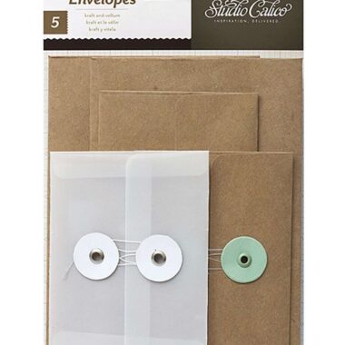 Thataway Envelopes 5pp- Kraft and Vellum