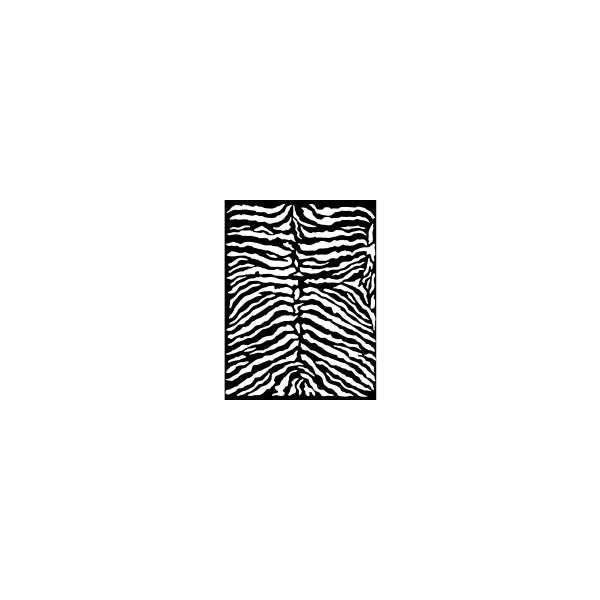 Thick Stencil 20x25cm- Savana Zebra Pattern