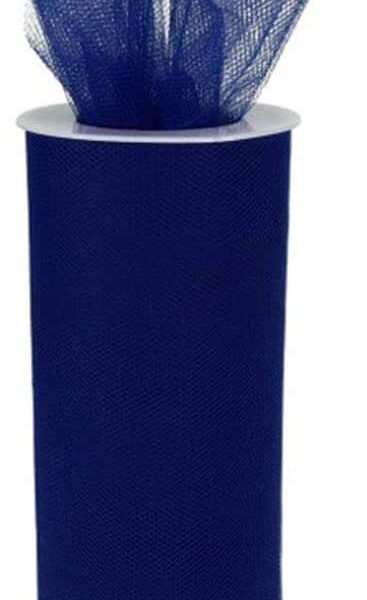 Falk Tulle 6"X25yd Spool - Royal