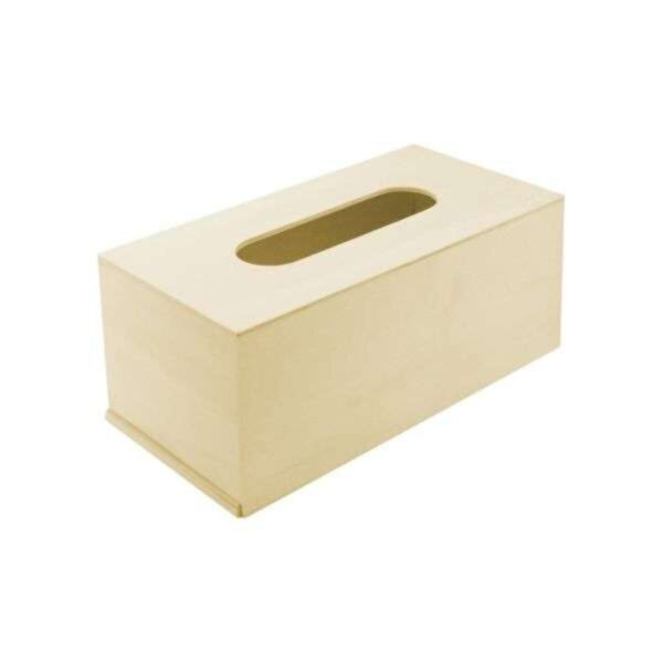 Wood Tissue Box - Rectangle
