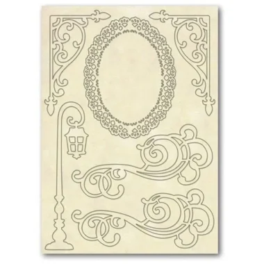 Wooden frames A5 size - Writings and corners