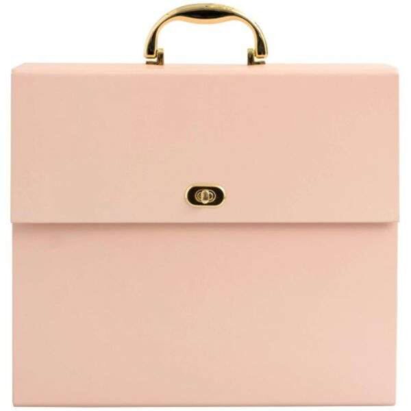 We R Accordion Paper Storage 12"X12" - Pink