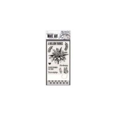 WV Stamp Die Stencil Set - A Million Thanks