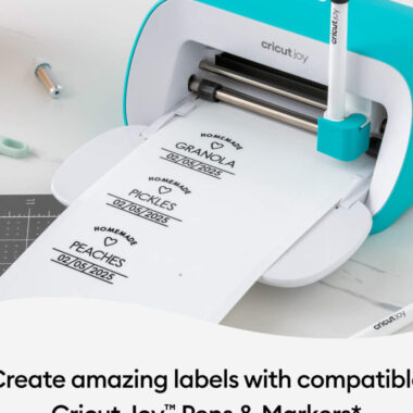 Cricut Joy Smart Label Writable Vinyl – Removable White