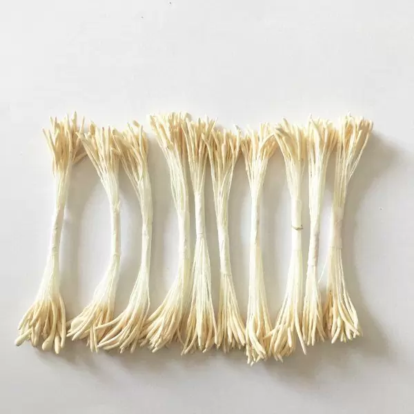 Rice Head Thread Pollen - Ecru