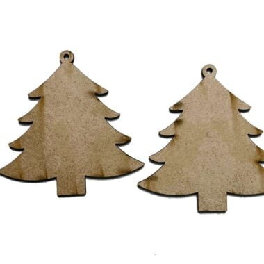 Christmas Wood ornaments-Tree 2pp