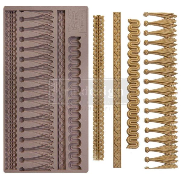 Prima Re-Design Decor Mold-Tassel Fringe