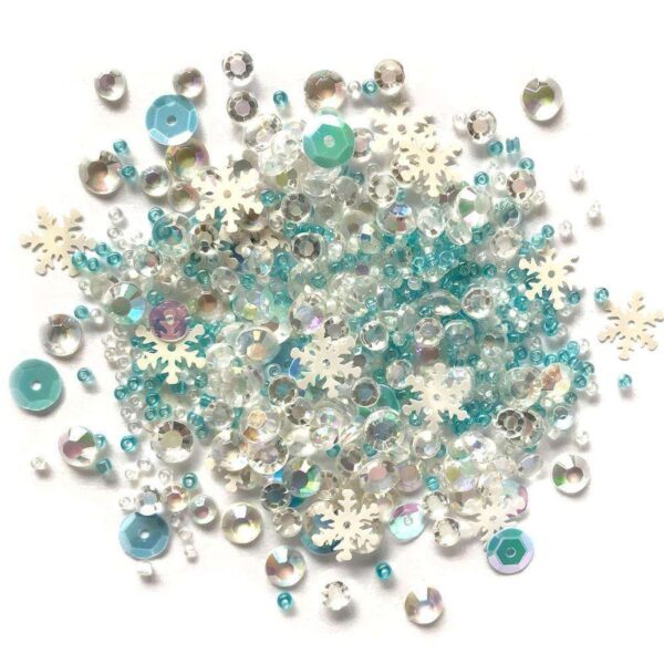 Sparkletz Embellishment Pack 10g- Snow Crystals