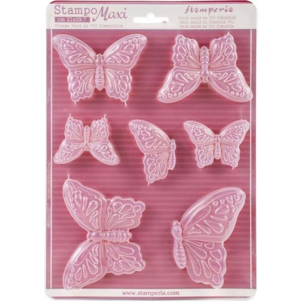 Soft Maxi Mold-A4 Butterflies
