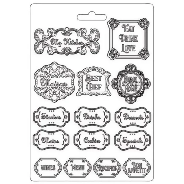 Soft Maxi Mold-A4 Casa Granada Labels