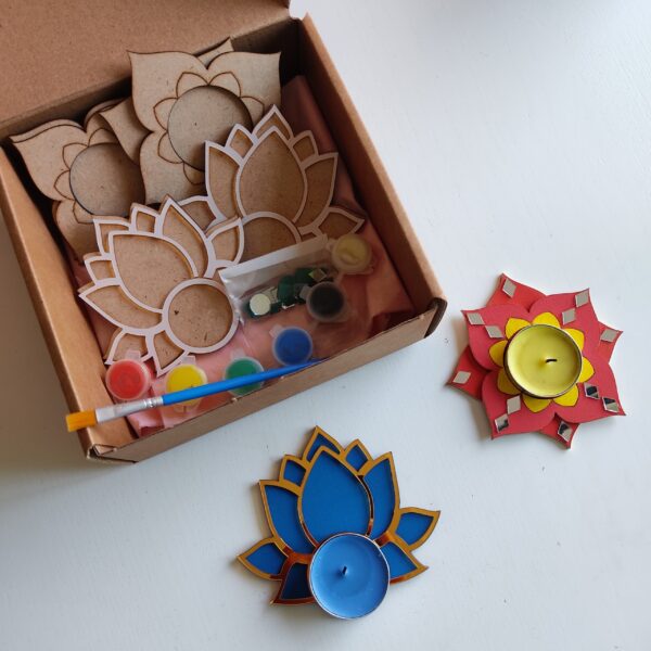 Diwali Diya Craft Kit- 2 Diyas