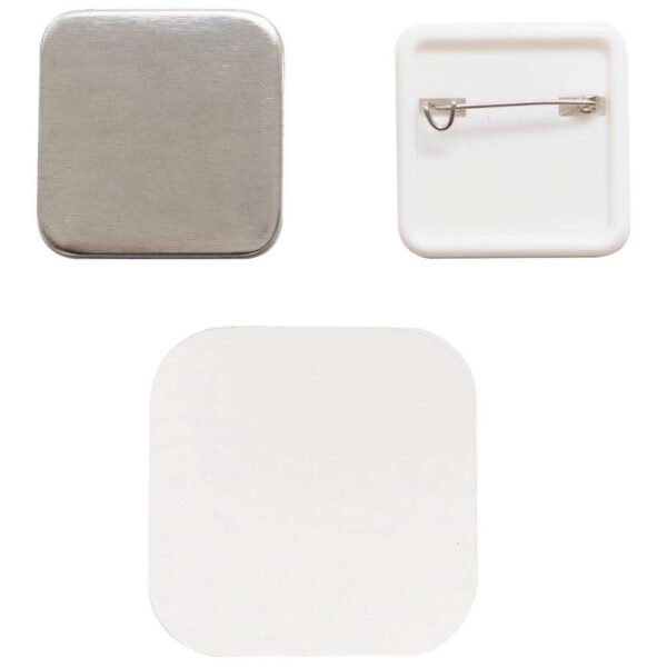 We R Memory Keepers Button Press Refill Pack 10/Pkg-Square (31mm)