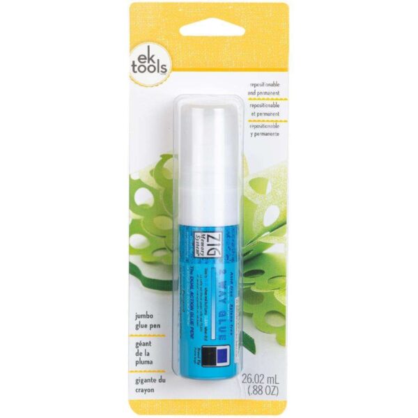 EK/Zig 2-Way Jumbo Glue Pen Carded