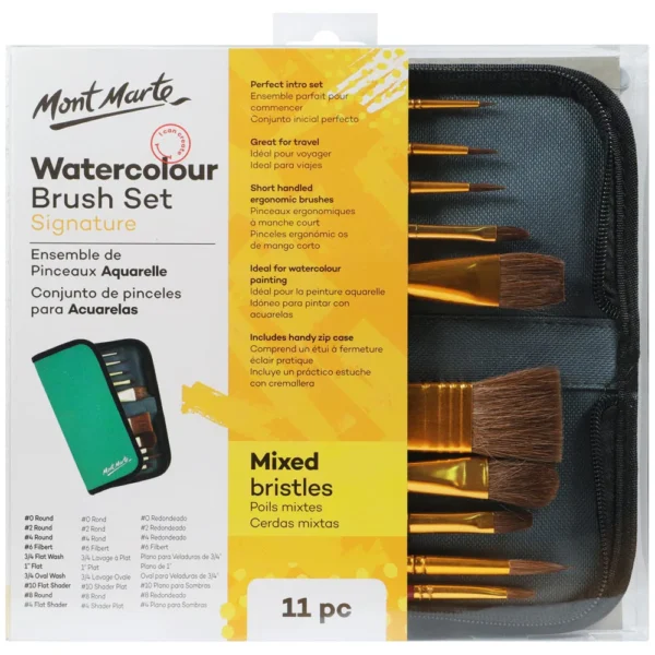 Watercolour Brush Set Signature 11pc