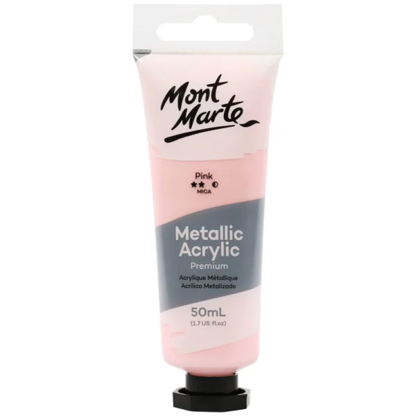 Mont Marte Metallic Acrylic Paint 50ml