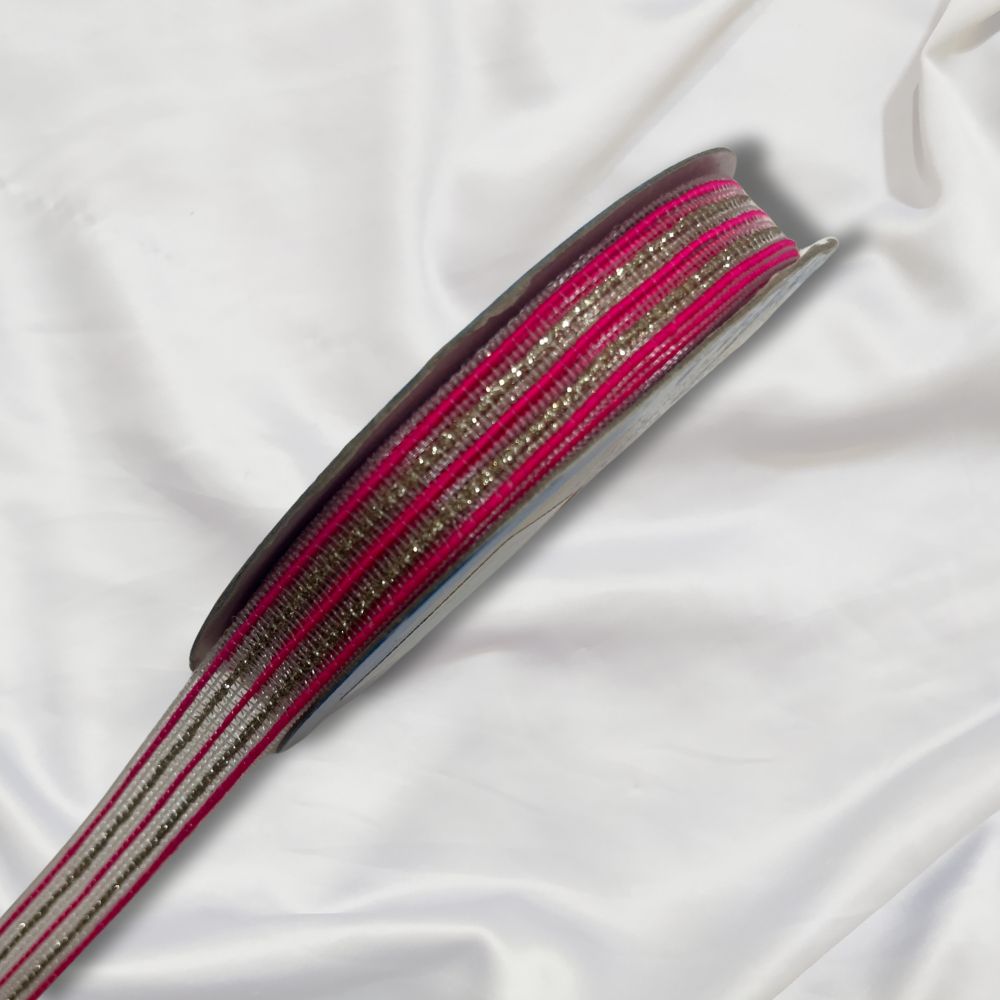 fuchsia-stripe-ribbon
