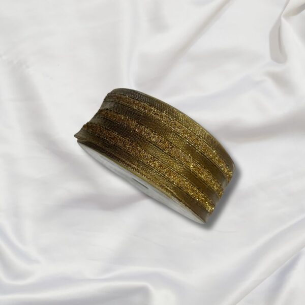 Ribbon Net/Glitter 2"