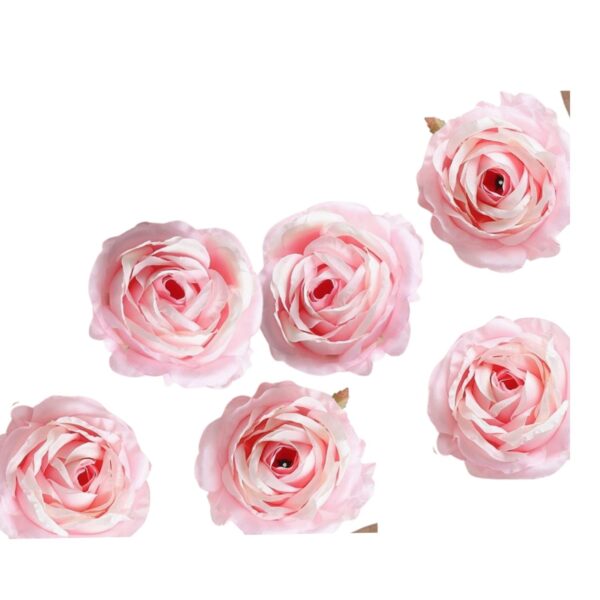 Pink Roses for Gift Wrapping Pack of 10