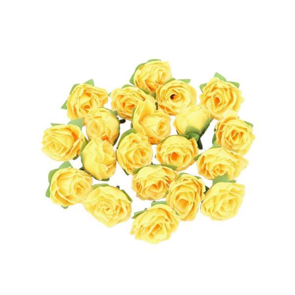 Yellow Roses for Gift Wrapping Pack of 10