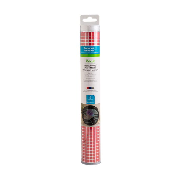 Cricut Premium Permanent Vinyl Sampler- Mixed Mosaic
