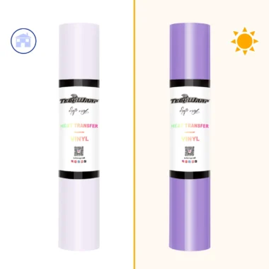 UV Clear Color Changing Heat Transfer Vinyl- 5ft
