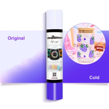 Cold Color Changing Adhesive Vinyl - Lavender