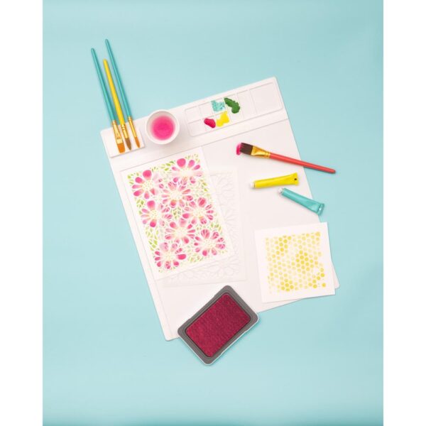We R Memory Silicone Workspace & Stencil Mat 12"X12"