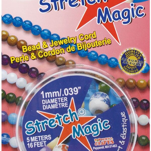 Stretch Magic Bead & Jewelry Cord 1mmX5m - Clear