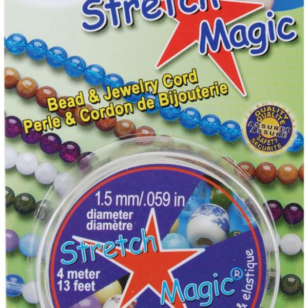 Stretch Magic Bead & Jewelry Cord 1.5mmX4m-Clear