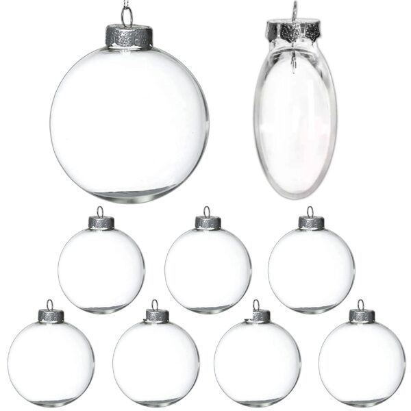 Flat Round Fillable Ornament- 6pp