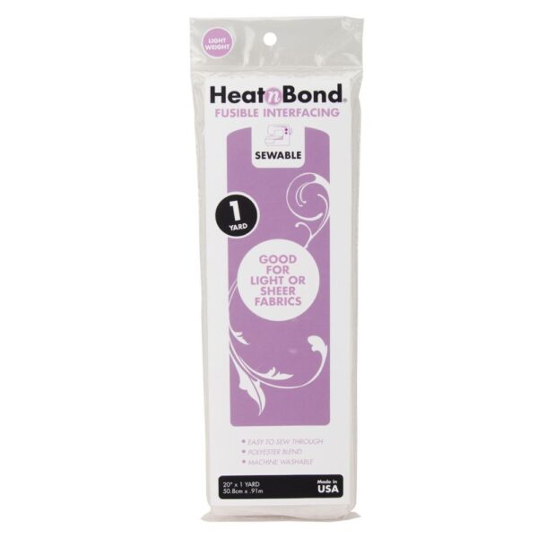 HeatnBond Lightweight Iron-On Fusible Interfacing