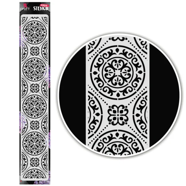 iCraft Border Stencil 3x18 - 8010