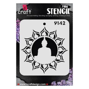 iCraft Mini Craft Stencils for DIY Art & Craft i-9142