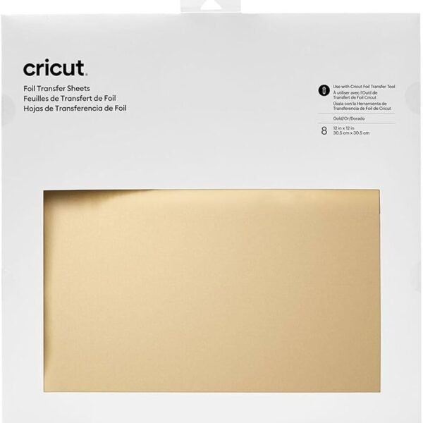 Cricut Foil Transfer Sheets, Gold  2008718
