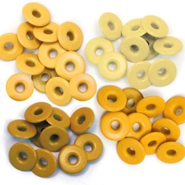 Standard Eyelets- Aluminum Yellow