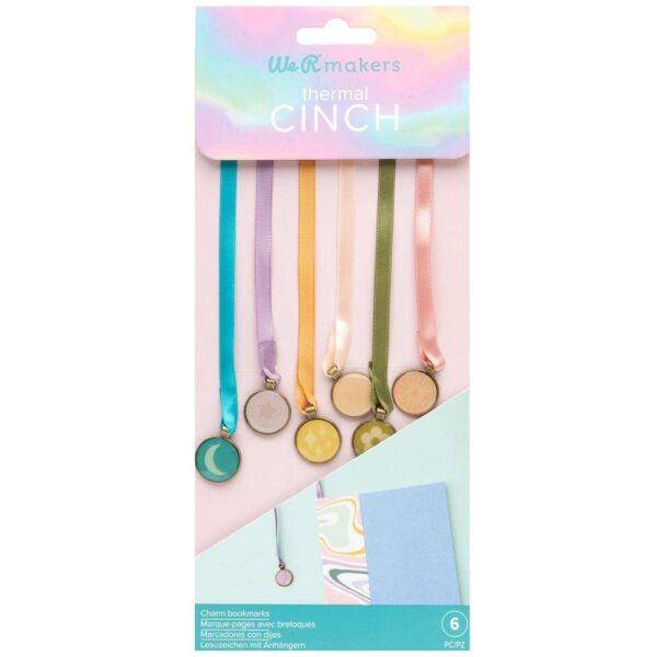 We R Thermal Cinch Bookmarks 6/Pkg_ Charms