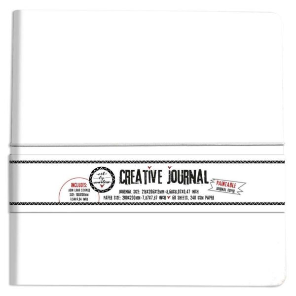 Nr. 13, Paintable Journal Cover